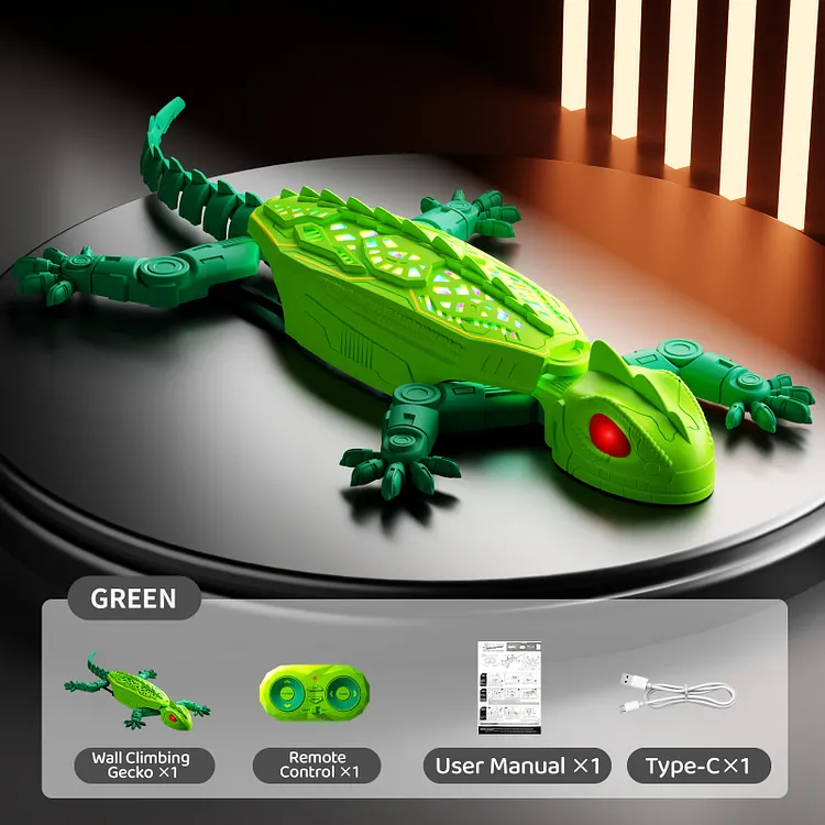 RC Wall Climbing Gecko Toy 