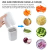Coupe-frites en acier inoxydable