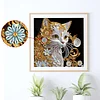 Diamond Painting-DIY Crystal Rhinestone Tabby Cat