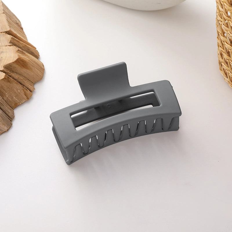 Korea Simple Square Type Back Head Plate Hair Ornaments Bath Shark Clip