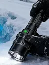 LED Flashlight 5 Modes Rechargeable Flashlight Waterproof Outdoor Portable Torch