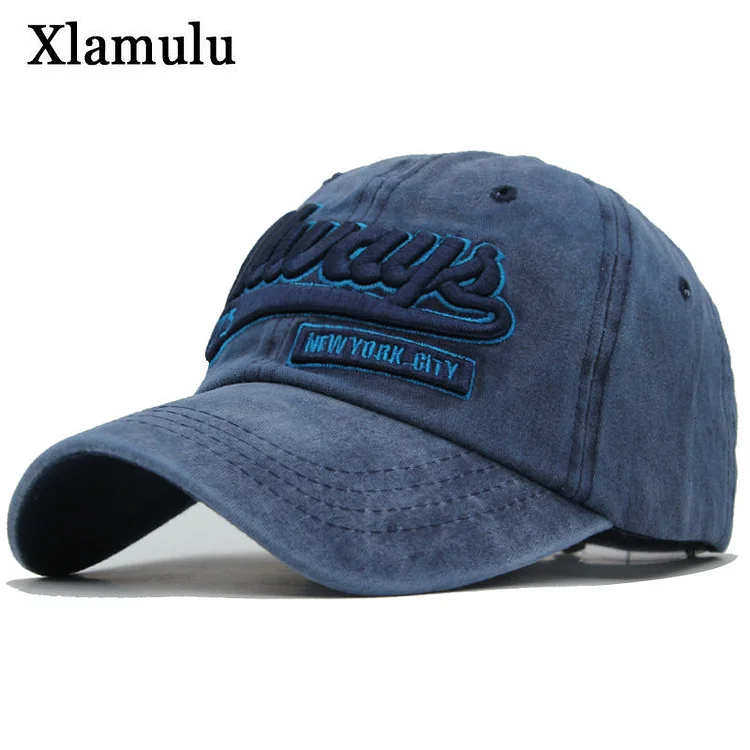 Men Baseball Caps Hat Snapback Hats For Women Washed Vintage Embroidery Bone Male Cap Trucker Casquette Gorras Dad Hat