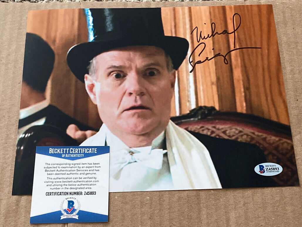 MICHAEL ENSIGN SIGNED TITANIC 8X10 Photo Poster painting BECKETT CERTIFIED BAS