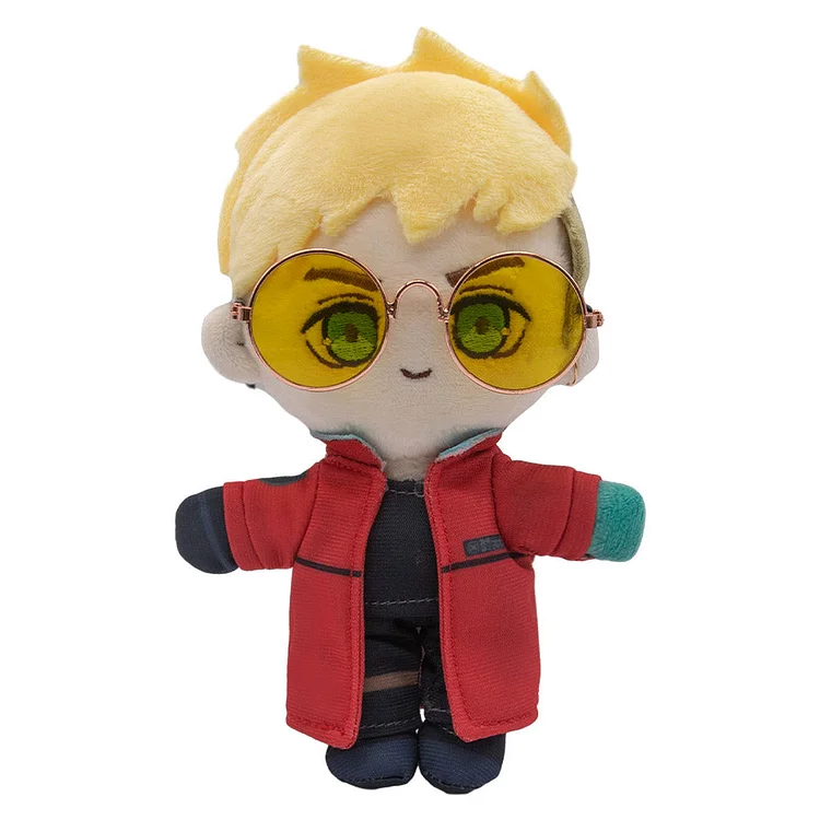 Vash the Stampede Cosplay Plush Toys Cartoon Soft Stuffed Dolls Mascot Birthday Xmas Gift