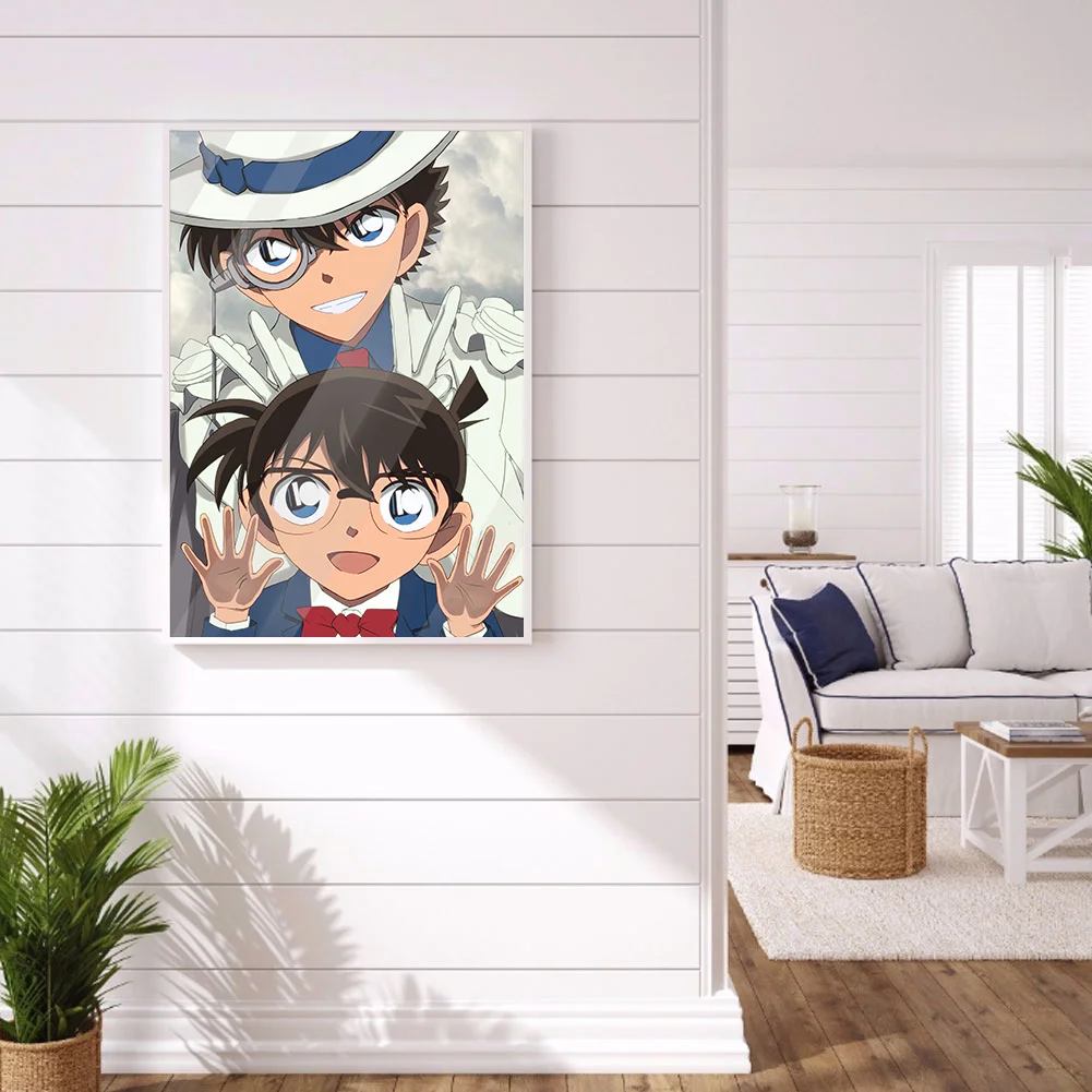 Diamond Painting - Full Round Drill - Conan(30*40cm)