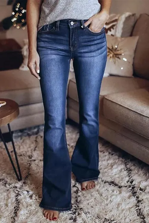 Petite Fashion Flare Jeans