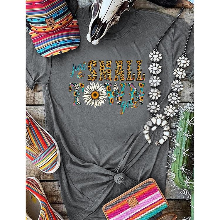 ANB - Just A Small Town Girl Retro Tee-06147