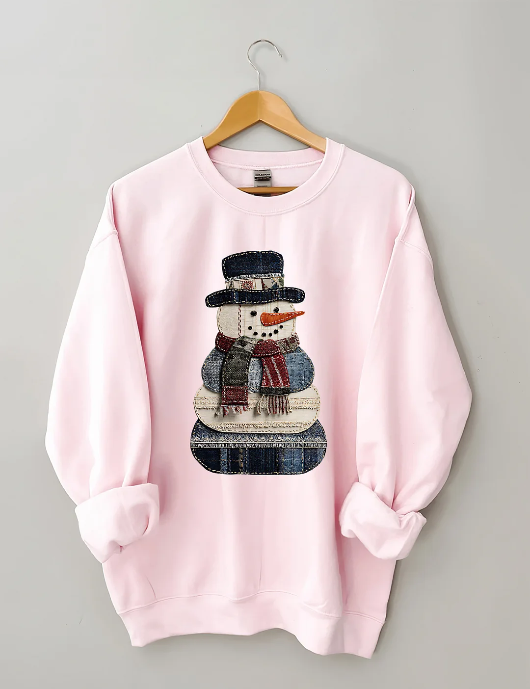 Patchwork Christmas Sweatshirt
