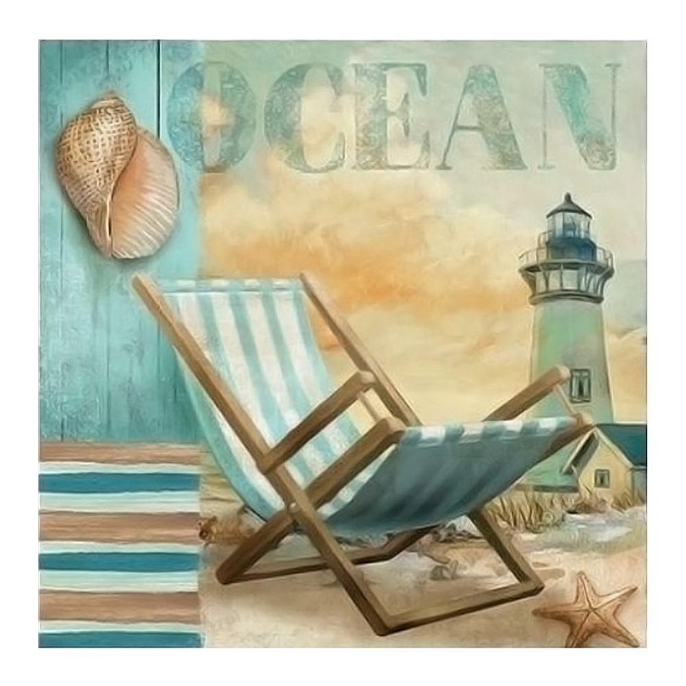 

Sailing lighthouse - Square Drill Diamond Painting - 40*40CM, 501 Original