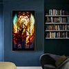 （Big Size)Ares Angel Girl Glass Painting-Paint by Numbers Acrylic Painting 40*70CM