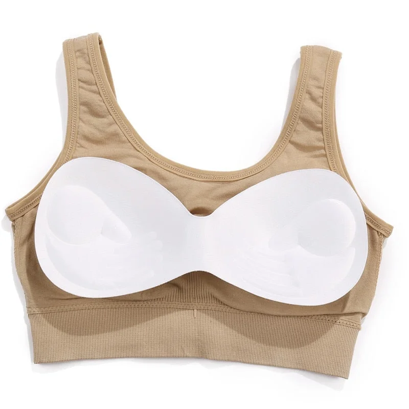 FINETOO Sport Bra Women Underwear Sexy Bralette Push Up Bra Women's Lingerie Seamless Bras Tops Female Bra Without Underwire