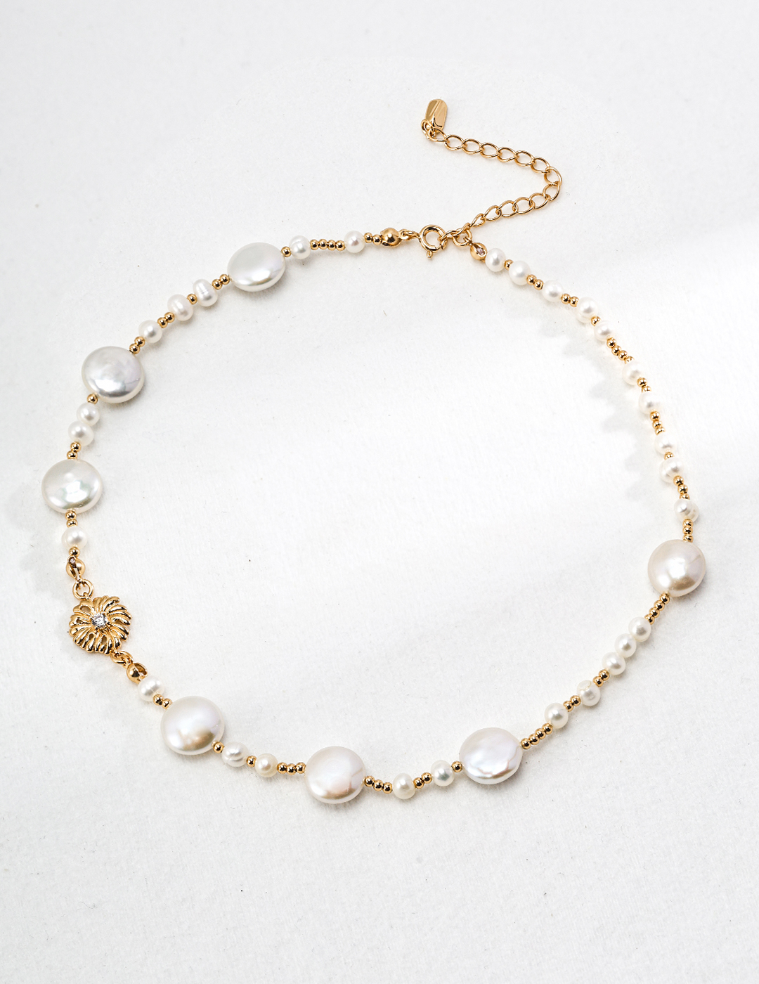 High-Luster Baroque Pearl Necklace