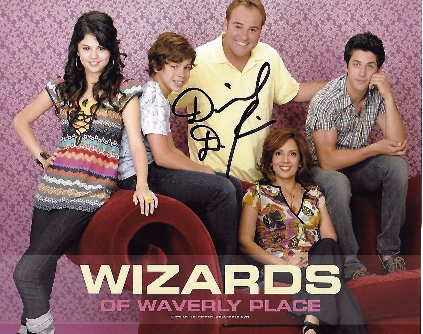 David DeLuise Signed Photo Poster painting - WIZARDS OF WAVERLY PLACE - SON OF DOM G1040