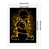 Winnie the Pooh - 11CT Stamped Cross Stitch 40*55cm