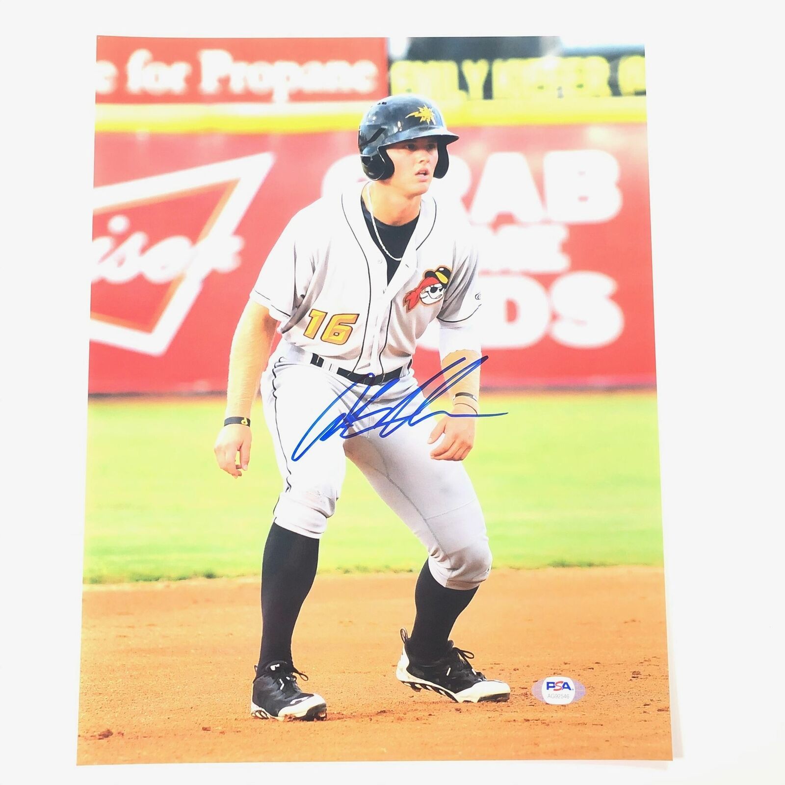 Austin Meadows signed 11x14 Photo Poster painting PSA/DNA Pittsburgh Pirates Autographed