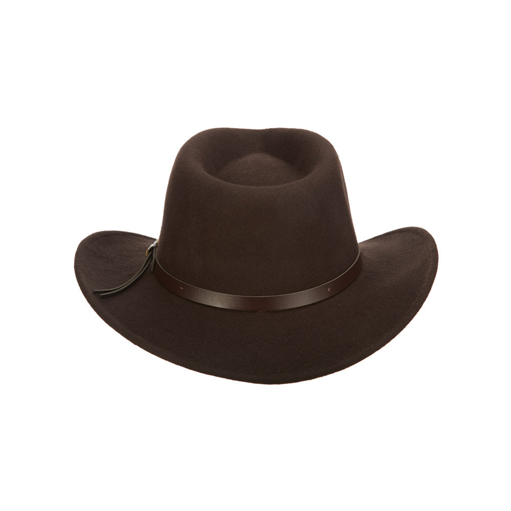 Dakota Fedora-CHOCOLATE[Fast shipping and box packing]