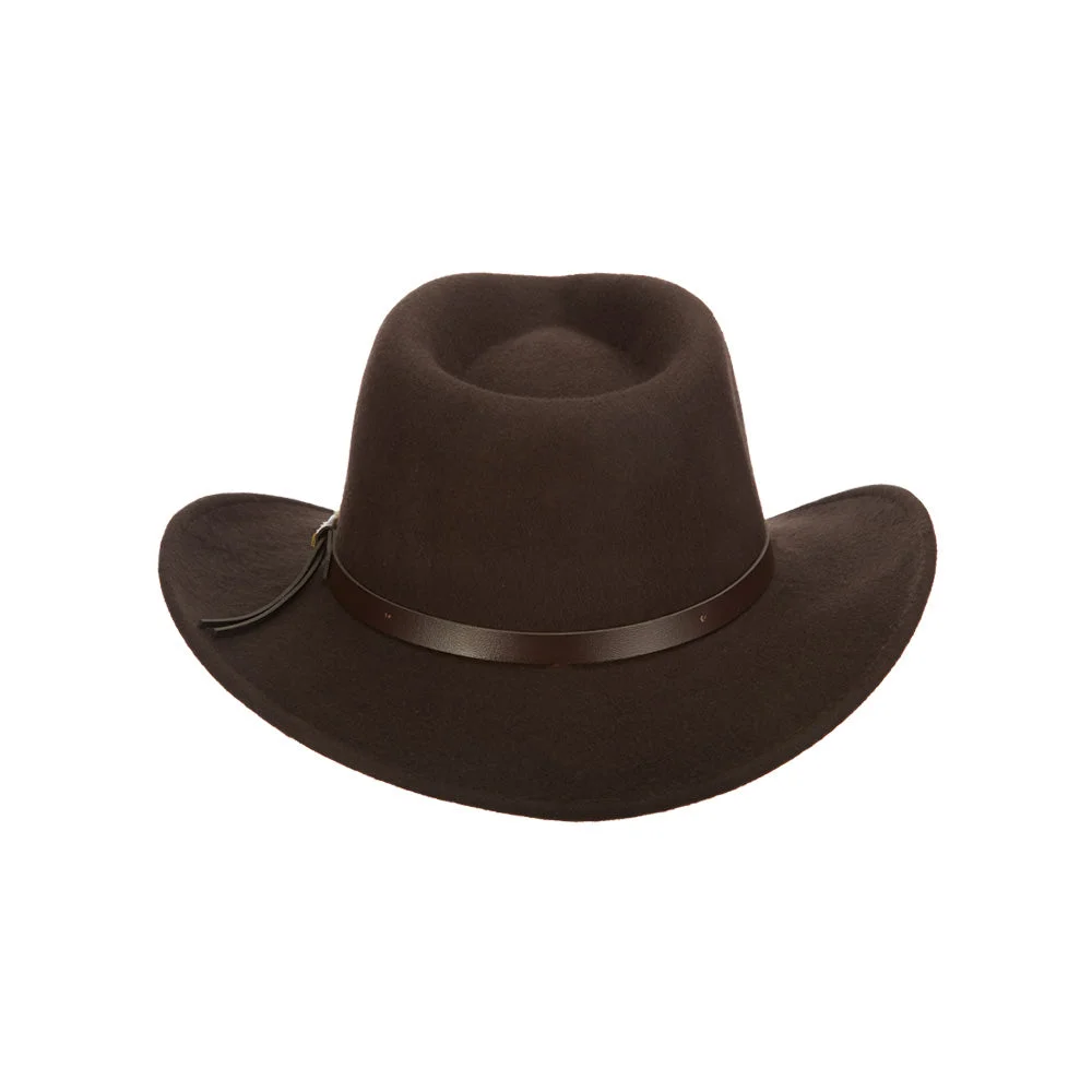 Dakota Fedora-CHOCOLATE[Fast shipping and box packing]