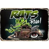 Rat Fink - Vintage Metal Signs - 20*30cm/30*40cm - Movie