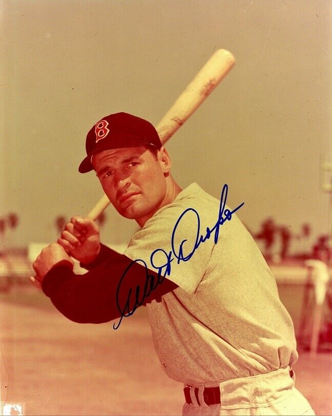 WALT DROPO Signed Photo Poster painting