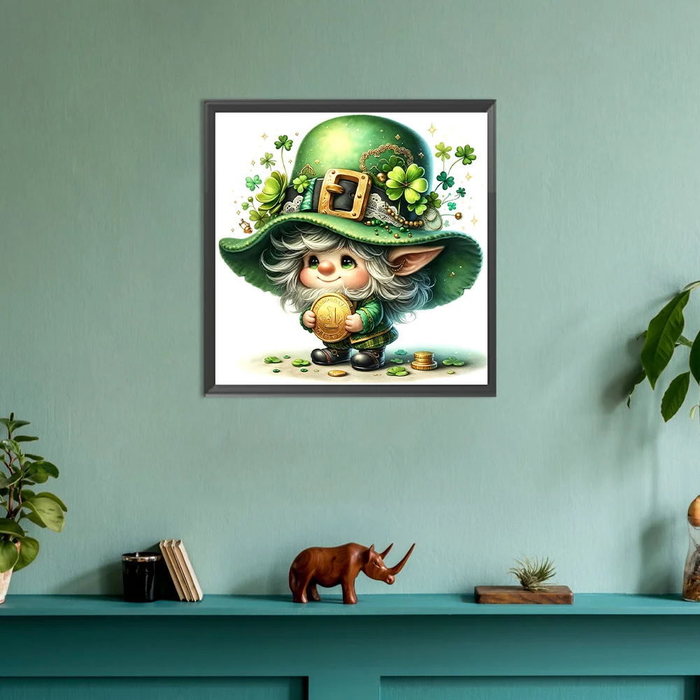 Full Round Diamond Painting 30*30cm - St. Patrick'S Day