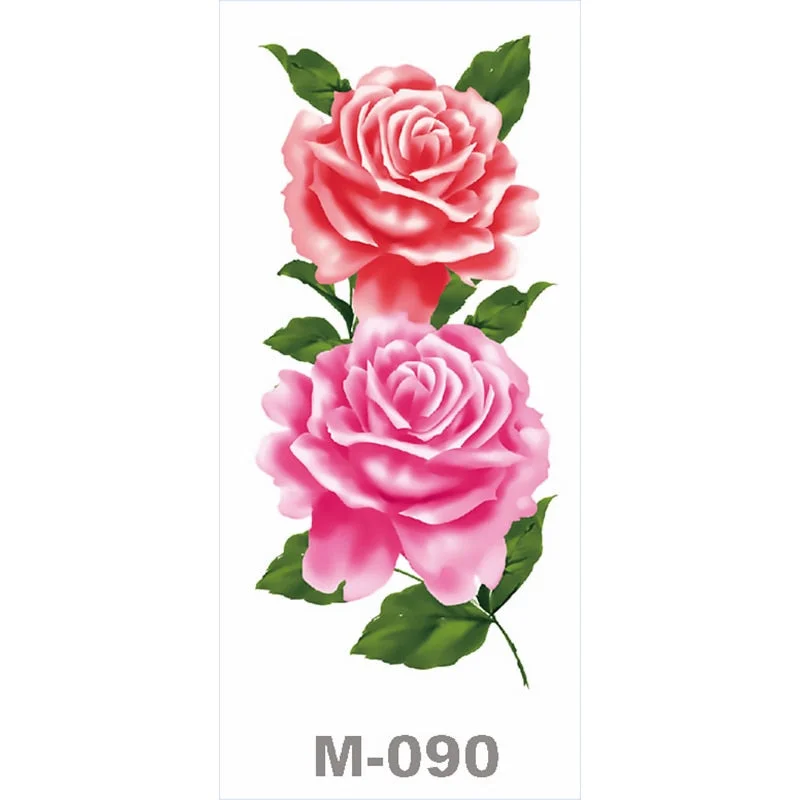 SDRAWING Temporary Tattoo Stickers Butterfly Flower Eagle Scorpion Men And Women Small Size Art Tattoo Neck Hip Arm Chest