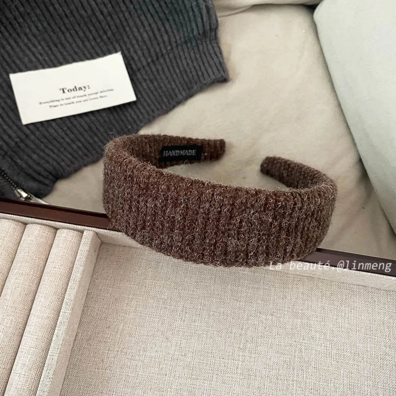 Elegant Retro Solid Color Cloth Hair Band