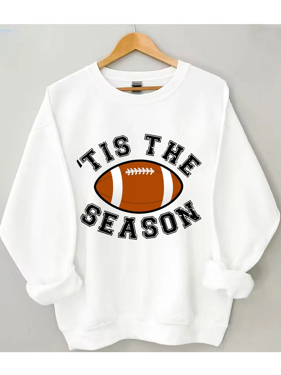 Tis The Season Football Sweatshirt