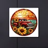Diamond Painting -DIY Round Drill Sunflower Car