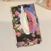Regenschirm 5d DIY Diamantmalerei handgemachte Taschentuchhalter Holz Taschentuch Box Handwerk