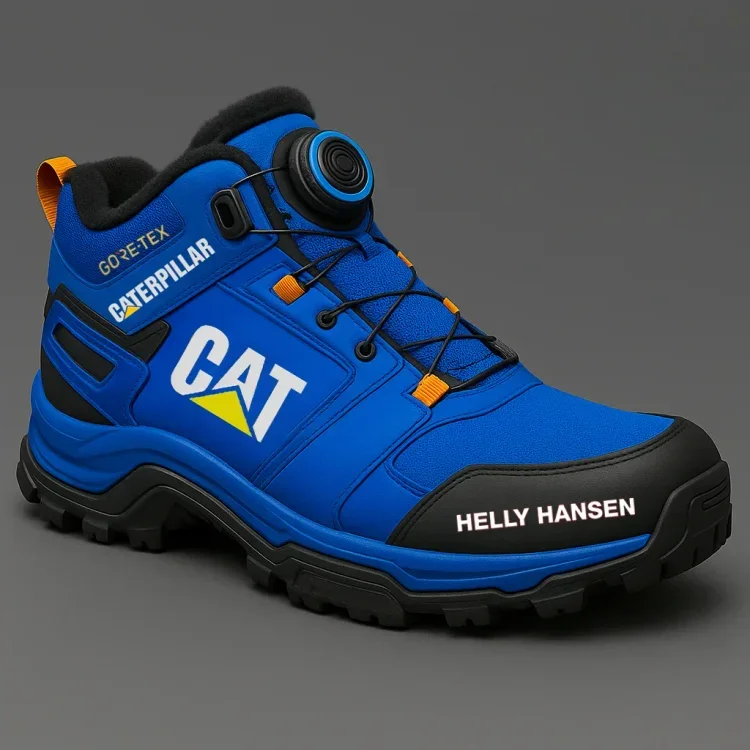 Tepl&eacute;, zimn&iacute;, nepromokav&eacute; a proti prop&iacute;chnut&iacute; odoln&eacute; p&aacute;nsk&eacute; pracovn&iacute; boty od značek CAT a Helly Hansen.