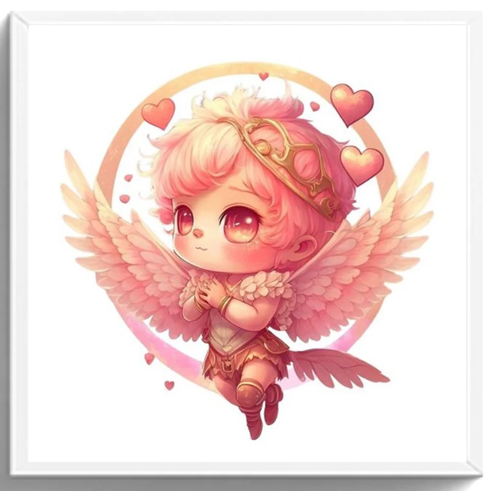 Full Round Diamond Painting 30*30cm - Little Angel