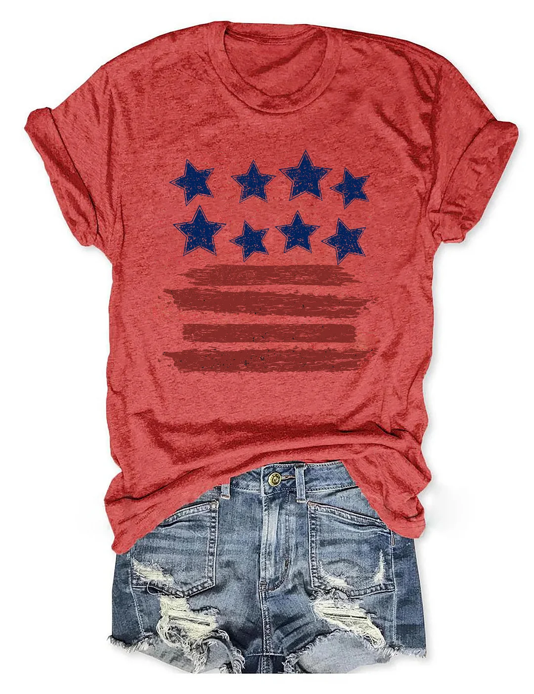 Loves Jesus And America Too T-Shirt