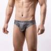 Men's Low Rise Solid Color Flash Bikini Fashion Sexy Thong