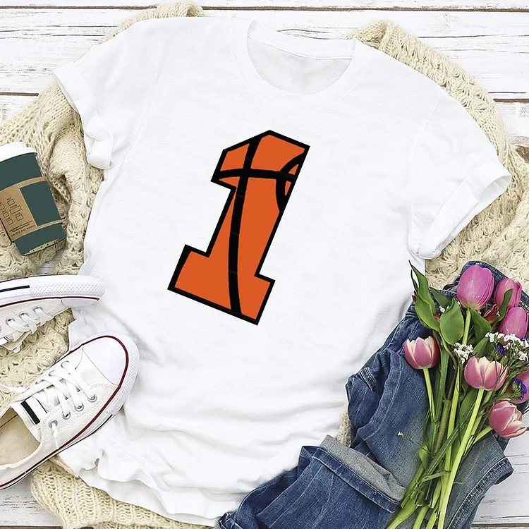 AL™ Custom Basketball numbers T-shirt Tee - #542334-Annaletters