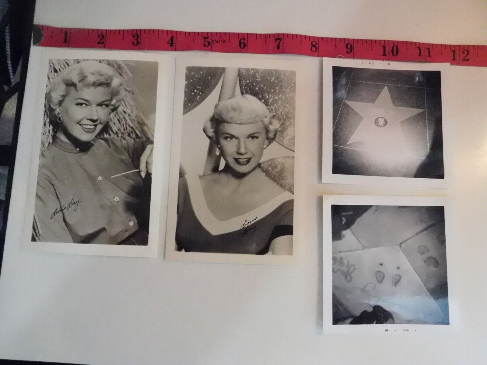 Doris Day Photo Poster paintings 3.5 x 5.5 black and white RARE S7-3