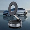 Magnetic Vacuum Car Mount Phone Holder 360 Rotatable Folding Navigation Holder