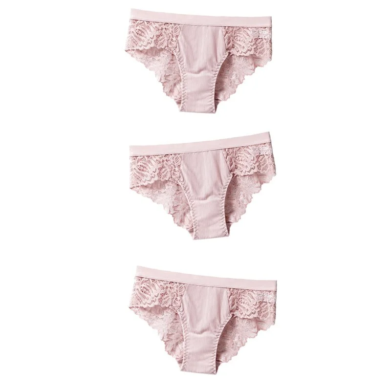 Billionm Confort Panties Sexy Panty Seampless Briefs Lace Women Underwear Lingerie for Female Girl Floral Pantys Underpants