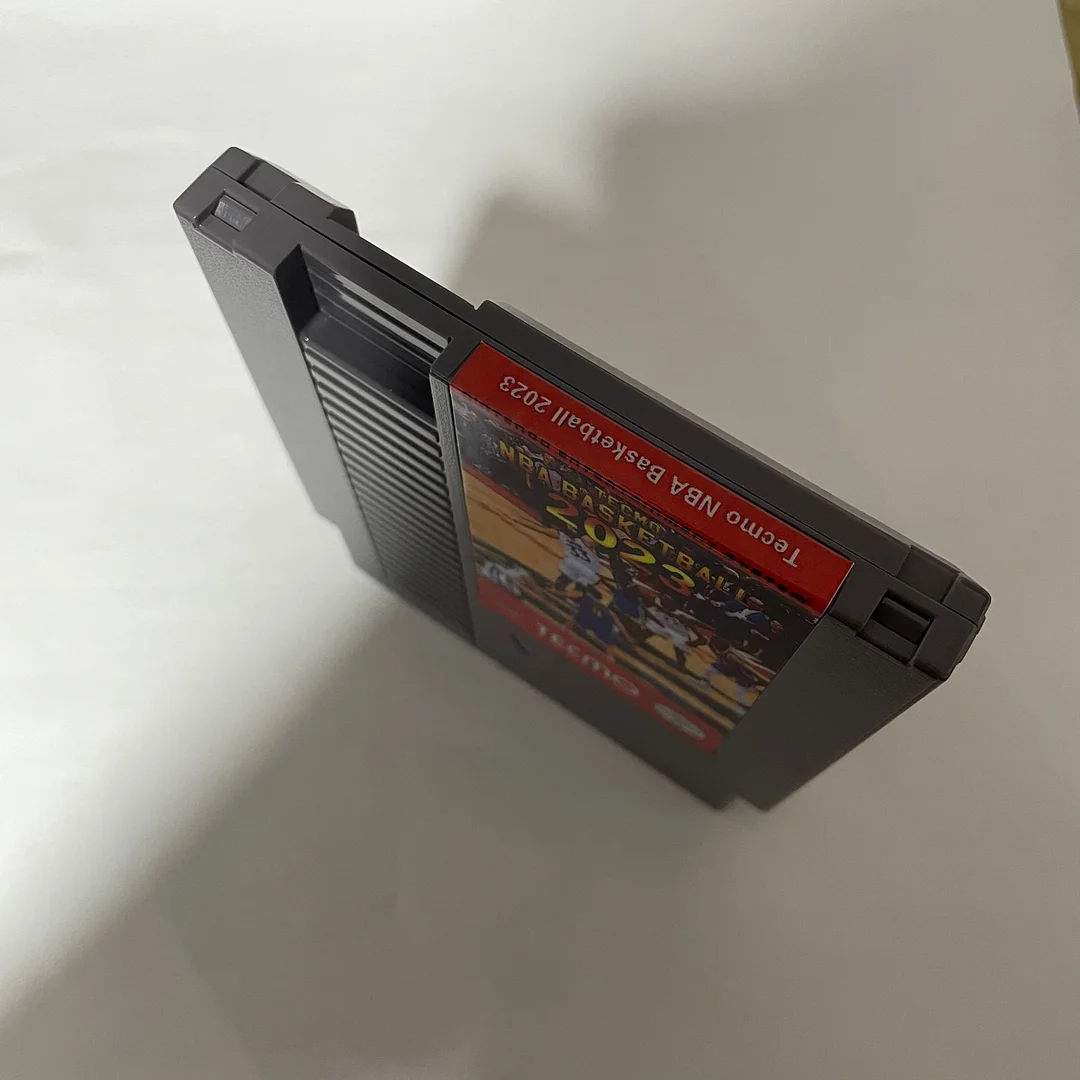 Tecmo NBA Basketball 2023 NES For Nintendo Entertainment System Console - 8 Bit Game Cartridge