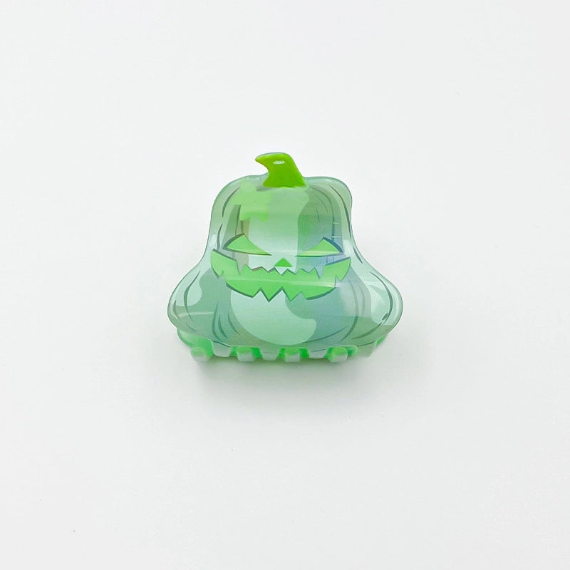 Halloween Casual Minimalist Women’s Pumpkin Bat Arylic Hair Claws