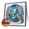 Diamond Painting-DIY Crystal Rhinestone Xmas Car