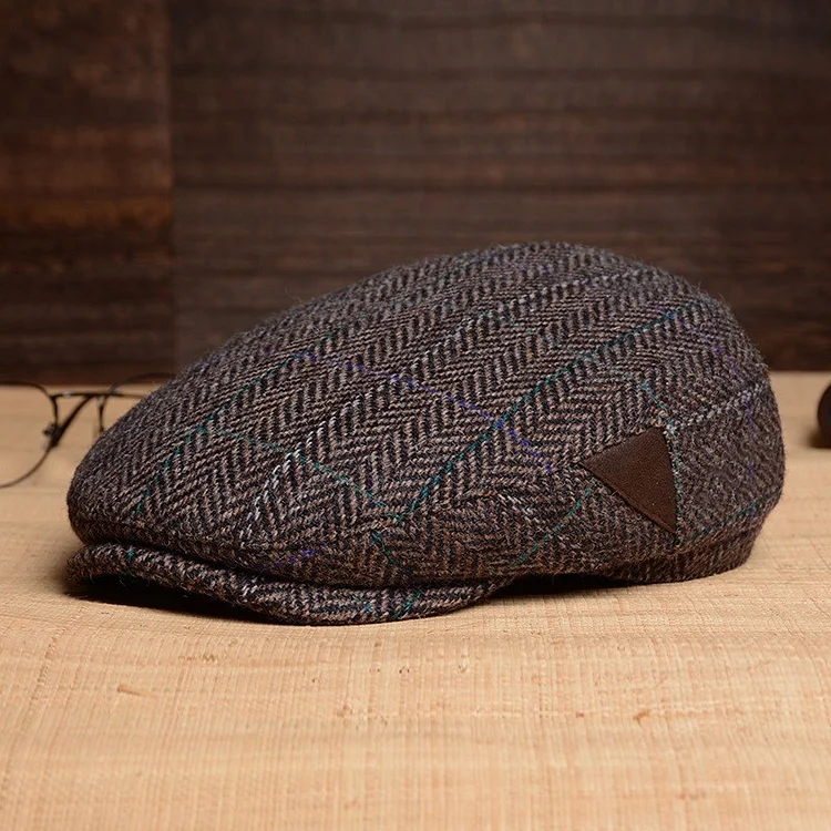 Premium Vintage Warm Wool Cap