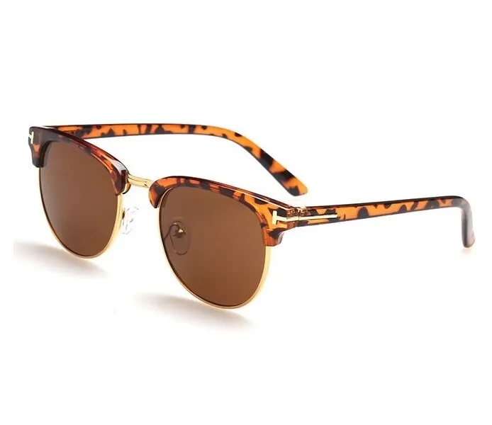 Unisex Classic Semi-Rimless Sunglasses Eyeglasses