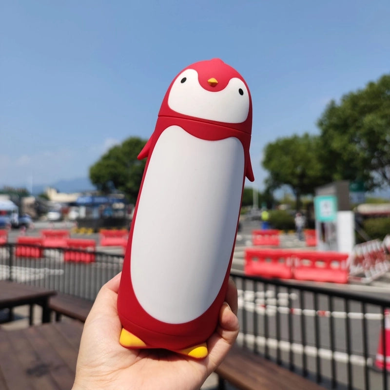 Creative Cartoon Penguin Cute 304 Stainless Steel Thermos Cup Good-looking Cup Printing L Advertising South America