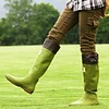Natural rubber comfortable waterproof boots outdoor non-slip rubber rain boots
