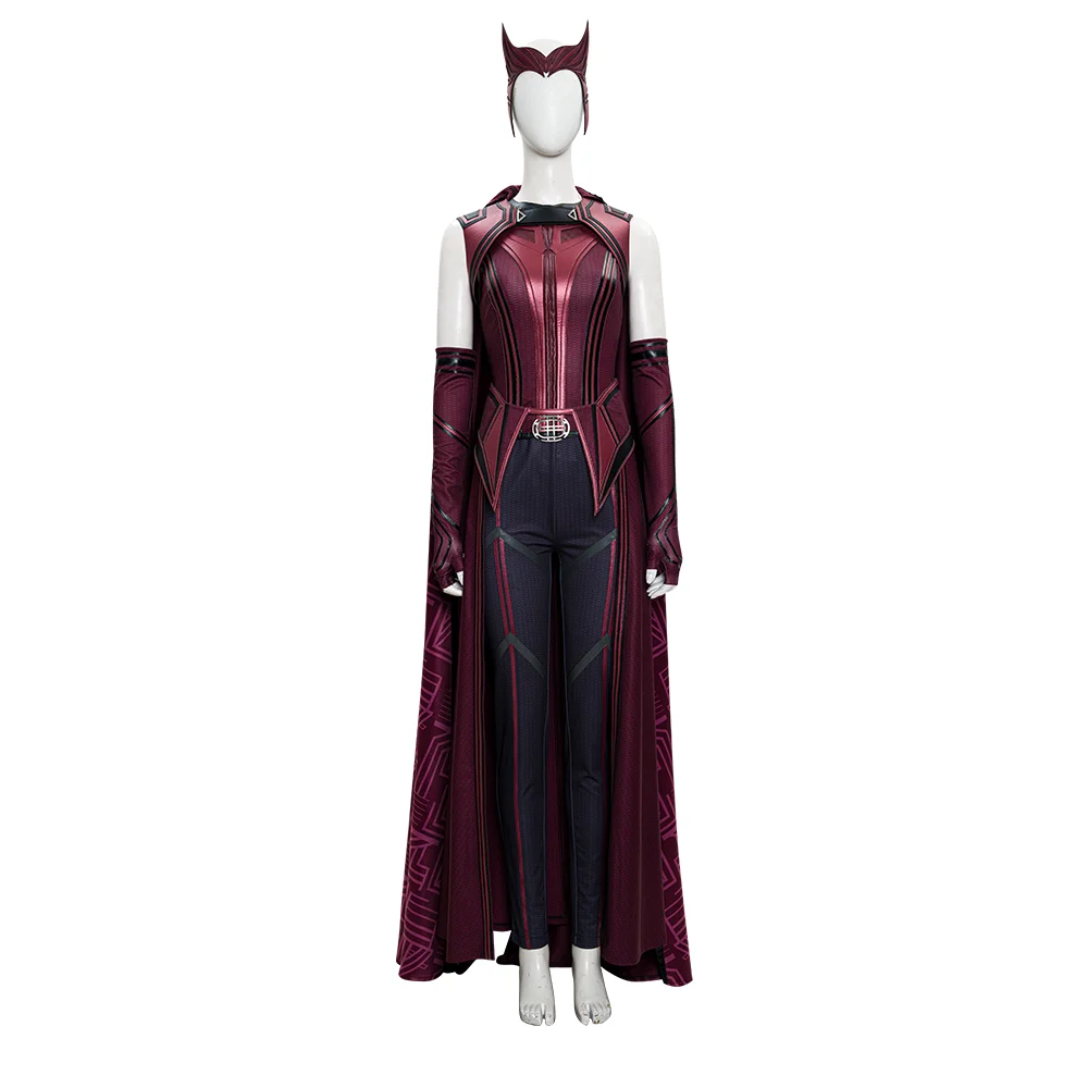 Scarlet Witch Outfit Wanda Vision Cosplay Costume