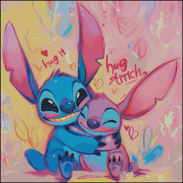 ZZ6448-Stitch's Good Friend]_ 41.46_ Painting Fairy Cross