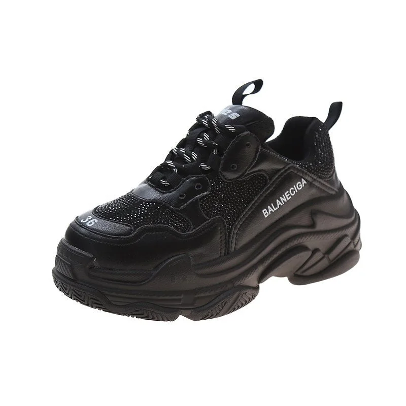 Brand Design Chunky Sneakers Trendy Women Dad Shoes Pink Spring Summer Casual Shoes Fashion Women's Sneakers Classic Trainers