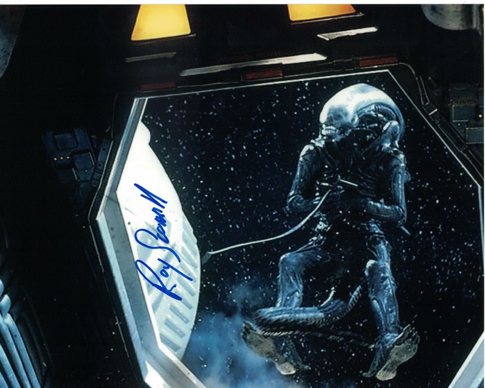 ROY SCAMMELL -The Alien in Alien - hand signed 10 x 8 Photo Poster painting