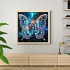 Schmetterling - Rundbohrer Diamantmalerei - 30 * 30cm
