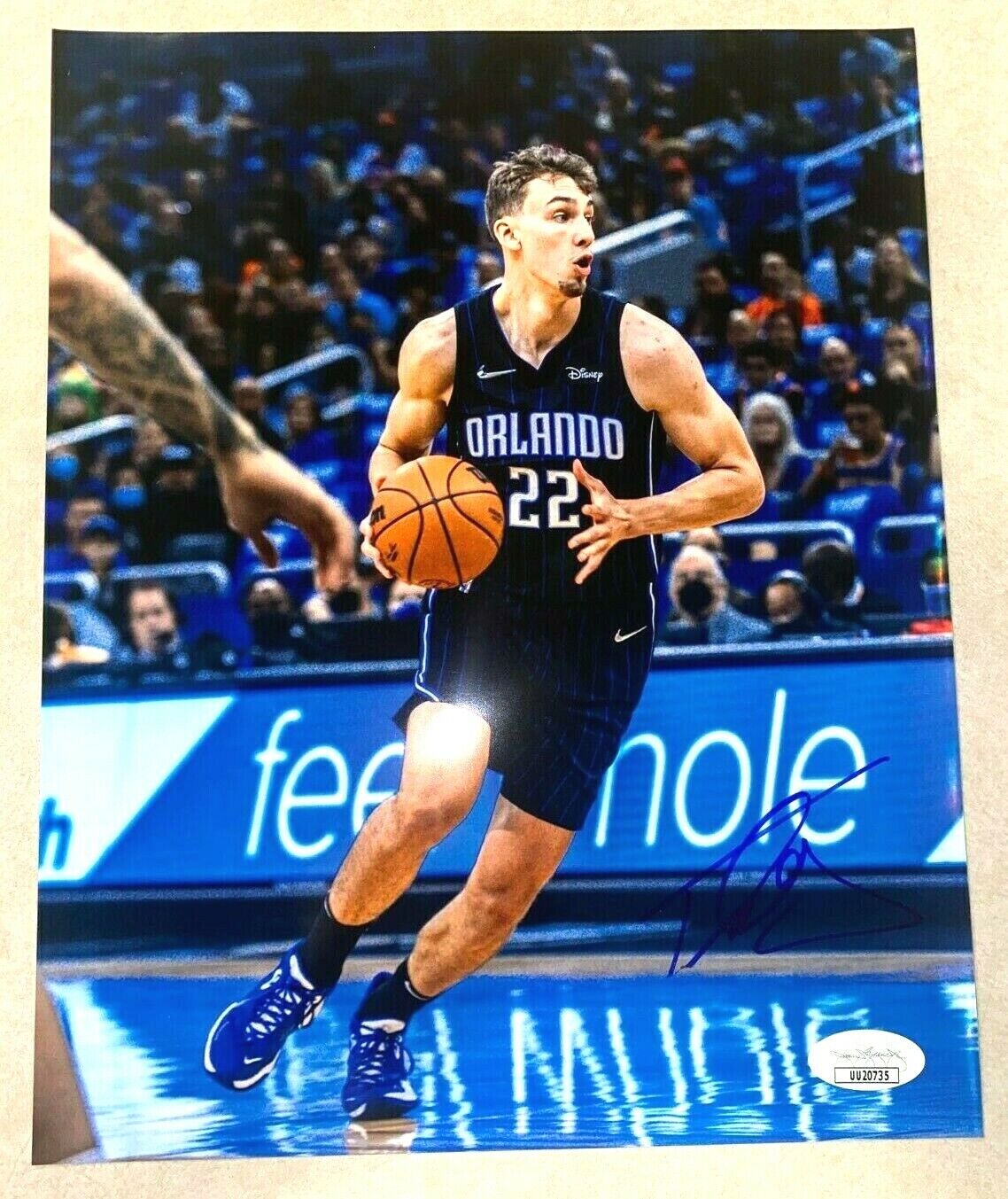 Orlando Magic FRANZ WAGNER Signed 8x10 JSA UU20735